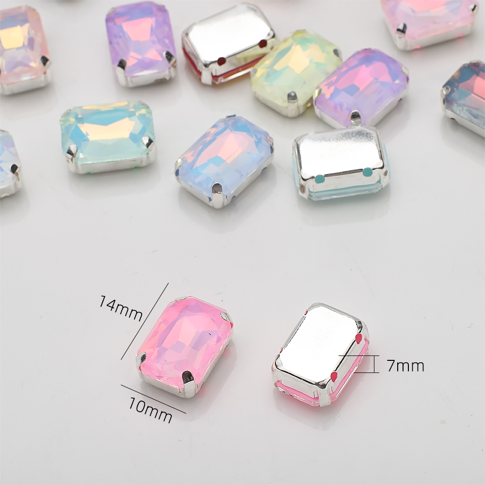 10 Pcs 10x14mm Sew On Rhinesto - Sew On Rhinestone review and price