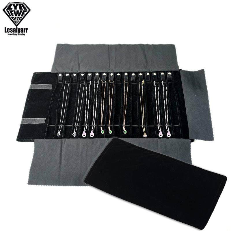 Travel Jewelry Organizer Roll  - Velvet Ribbon Roll review and price
