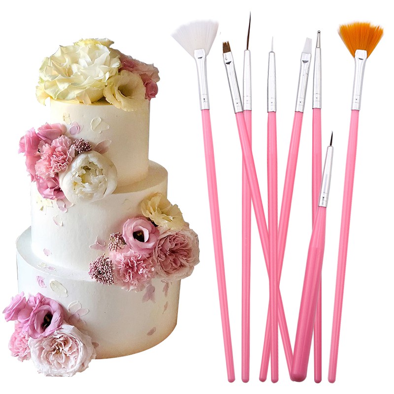 15Pcs/Set Sugar Craft Brush Fo - Embellishment Crafts review and price