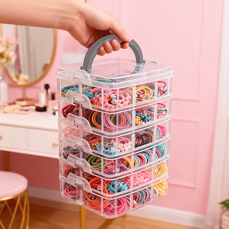 5-layer transparent storage bo - Craft Embellishment Storage review and price