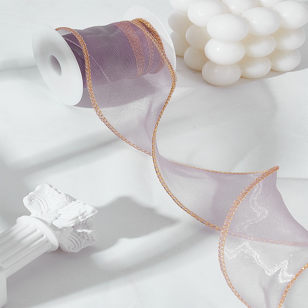 5 Yards Polyester Organza Ribb - Organza Ribbon Spool review and price