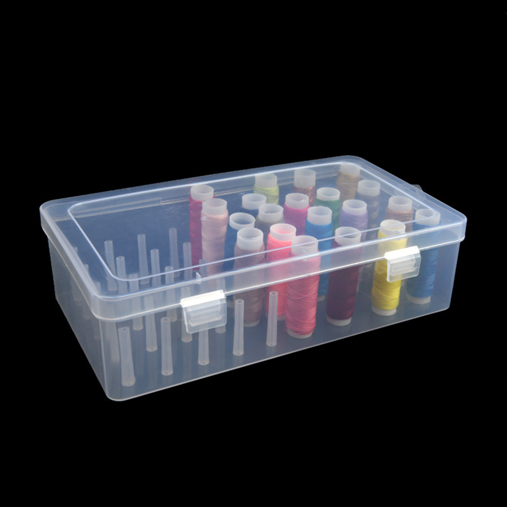 New Sewing Thread Box 42 Piece - Craft Embellishment Storage review and price