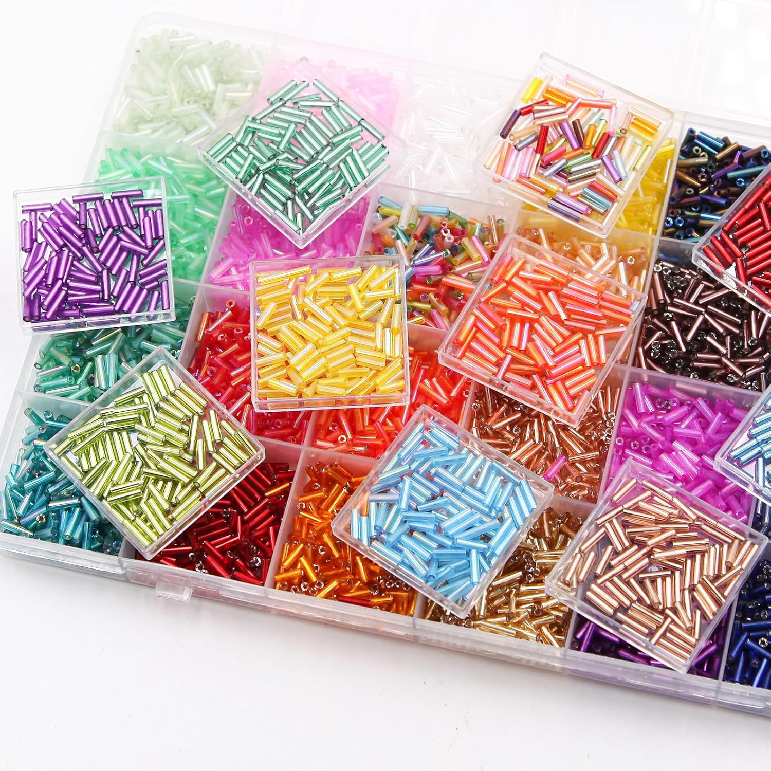 About 6720Pcs/Box 7mm 28 Color - Craft Embellishment Storage review and price