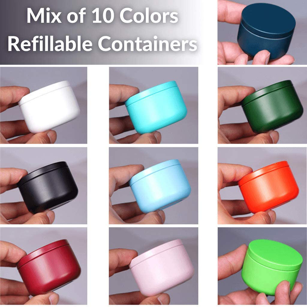 Tea Can with Airtight Lids Tin - Craft Embellishment Storage review and price