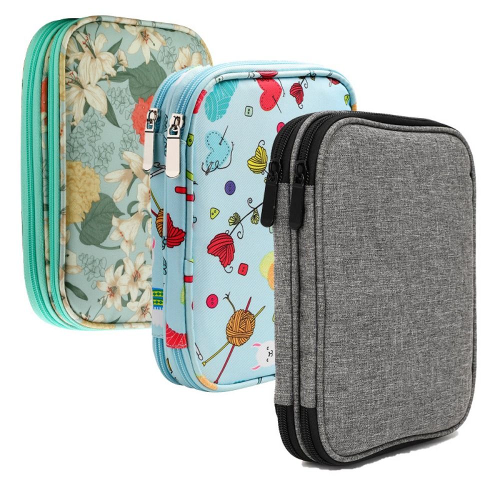 Knitting Needle Case, Portable - Craft Embellishment Storage review and price