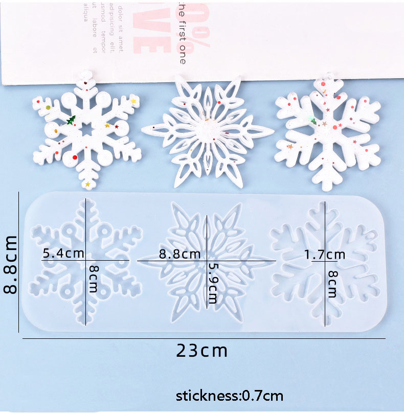Christmas Hollow Snowflake Orn - Christmas Craft Embellishment review and price