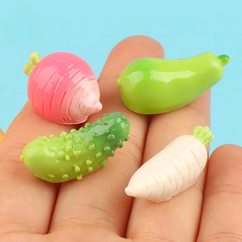 Kawaii Resin Mini Vegetable Fa - Christmas Craft Embellishment review and price